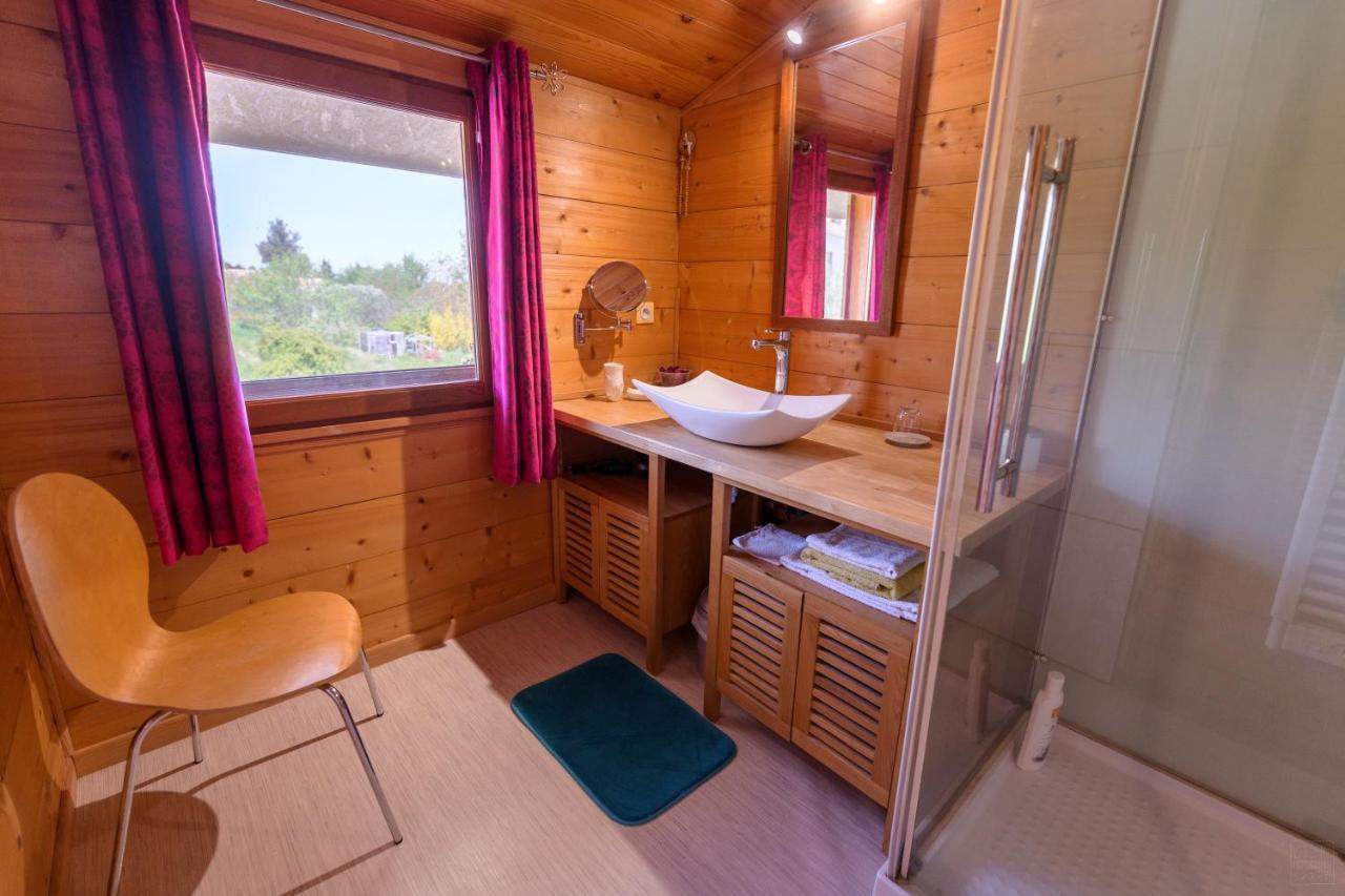 Chambre d’Hôtes Neptune Wood Arzens Exterior foto